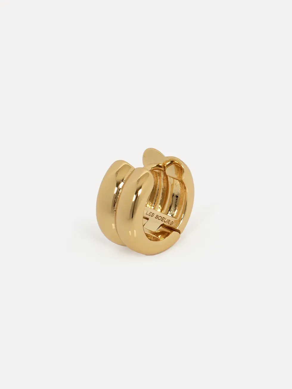 Ferdi Double Huggies Earring Gold