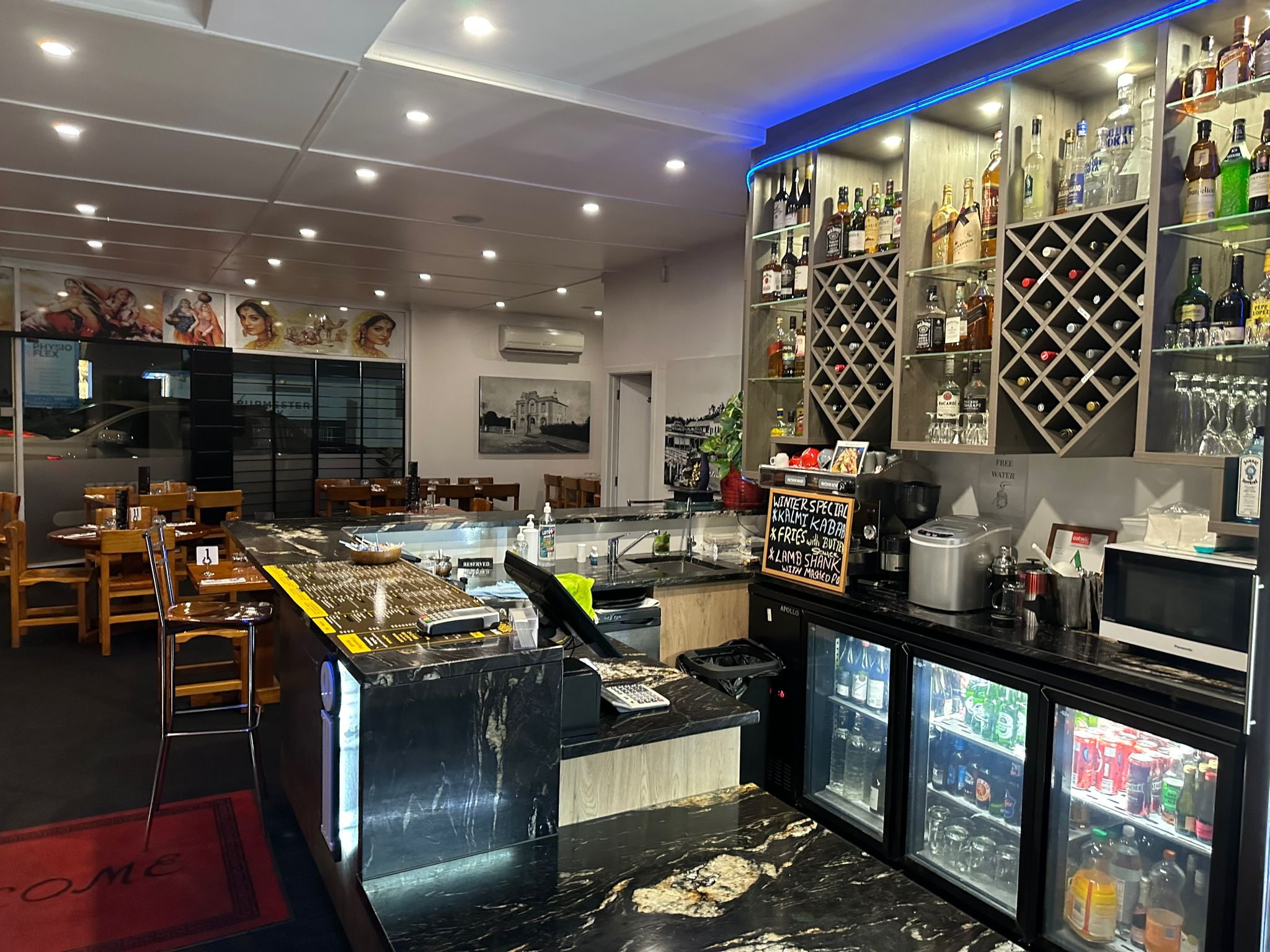 Arranged Food and Objects