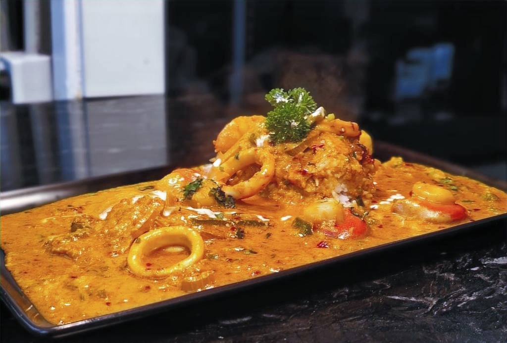 Arranged Food and Objects