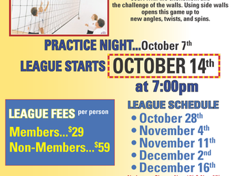 DAC Wallyball League Forming for Fall