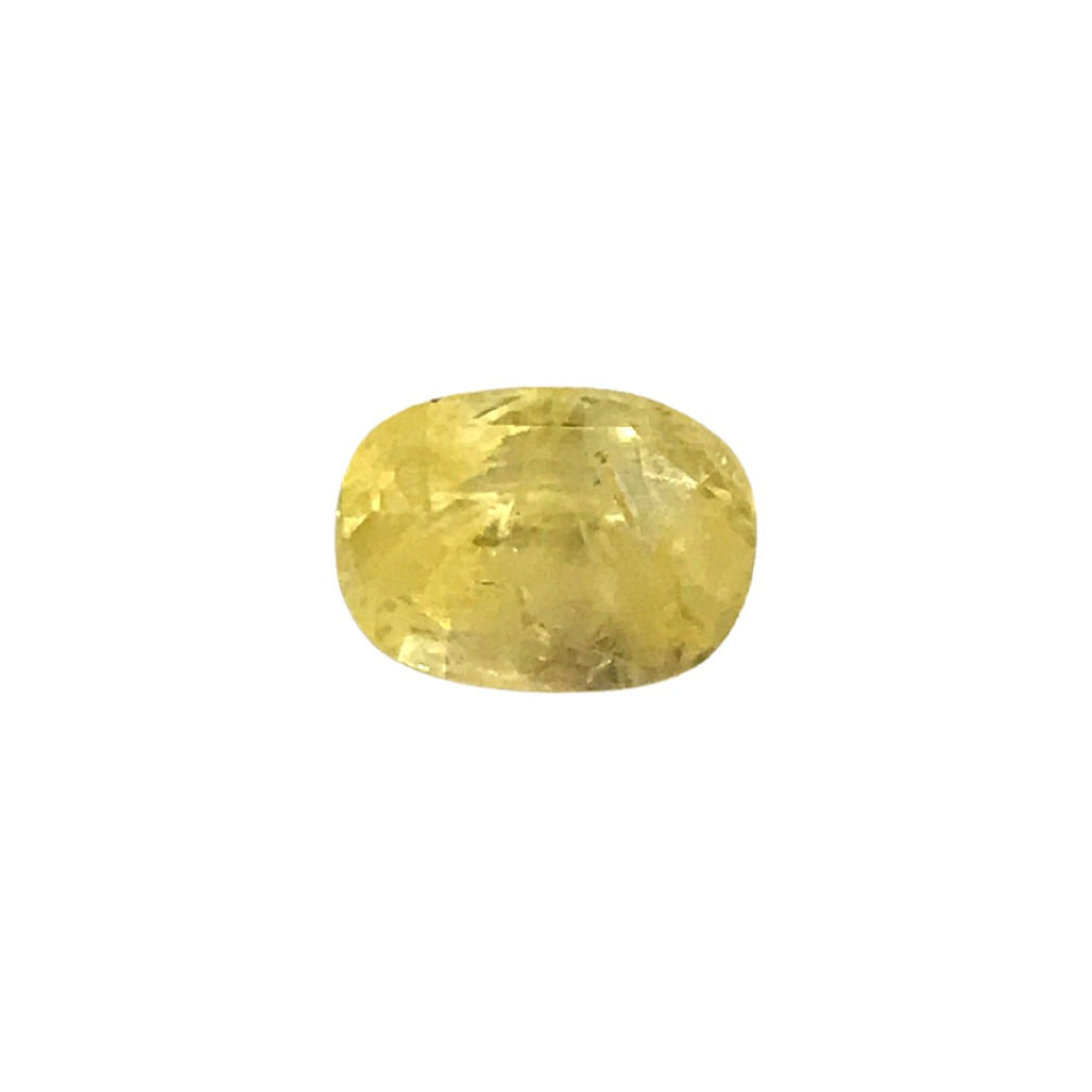 Natural Yellow Sapphire - Pukhraj 6.50 Ratti Gemstone IIGJ-139324