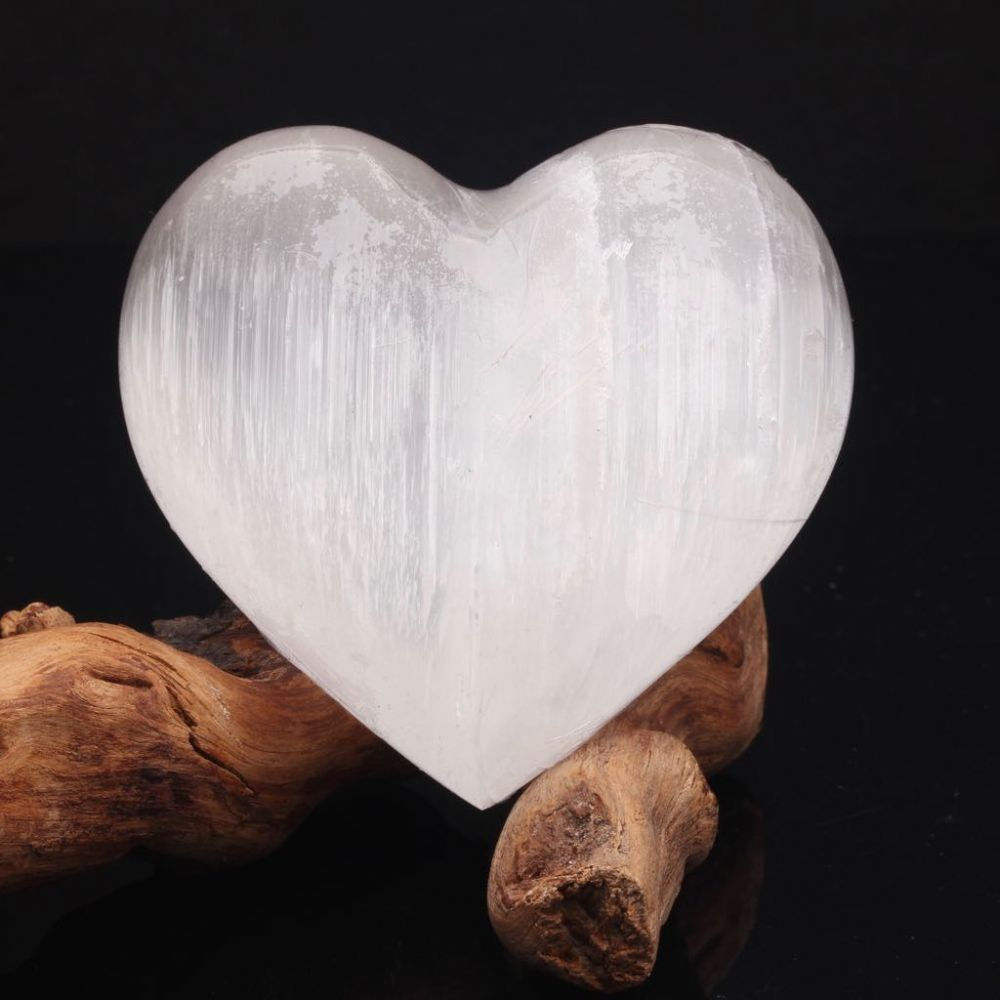 Selenite Heart
