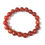 Thumbnail: Carnelian Diamond Cut Bracelet