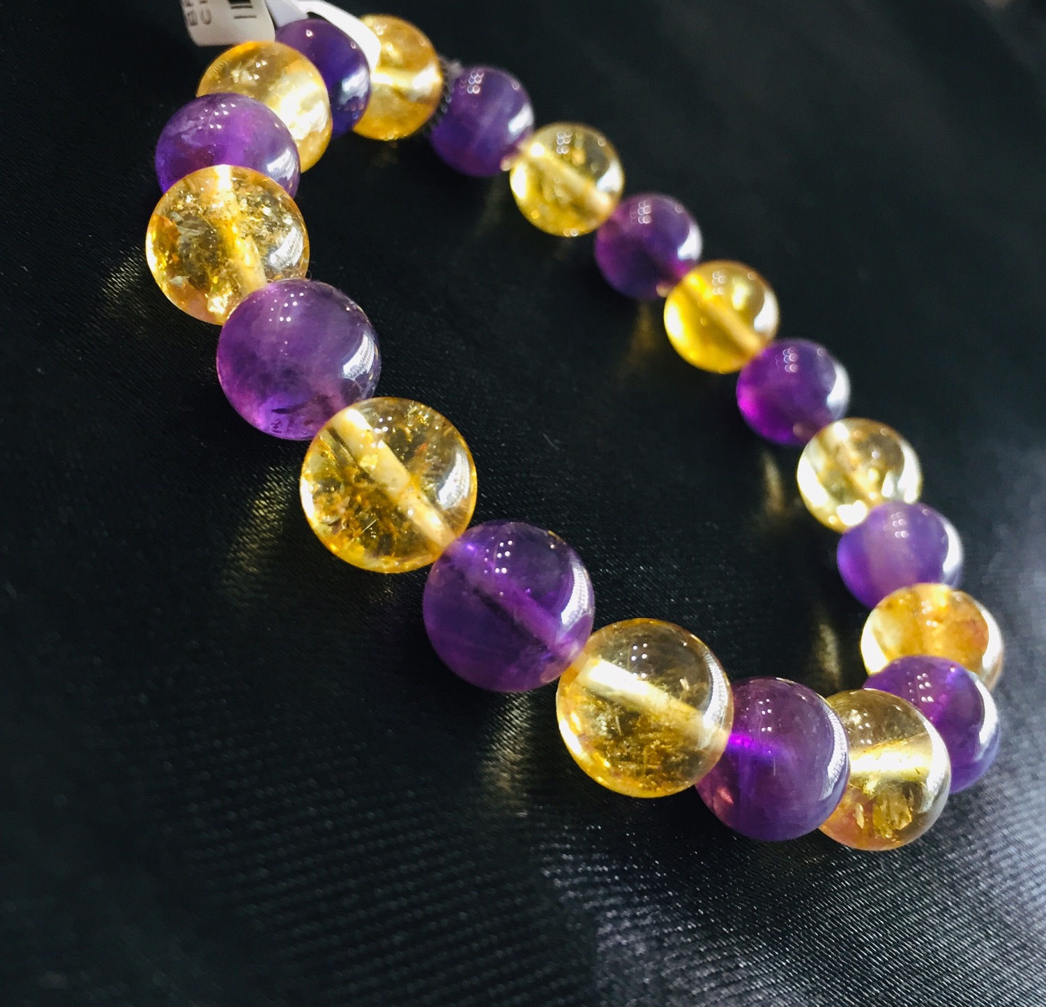 Citrine & Amethyst Bracelet