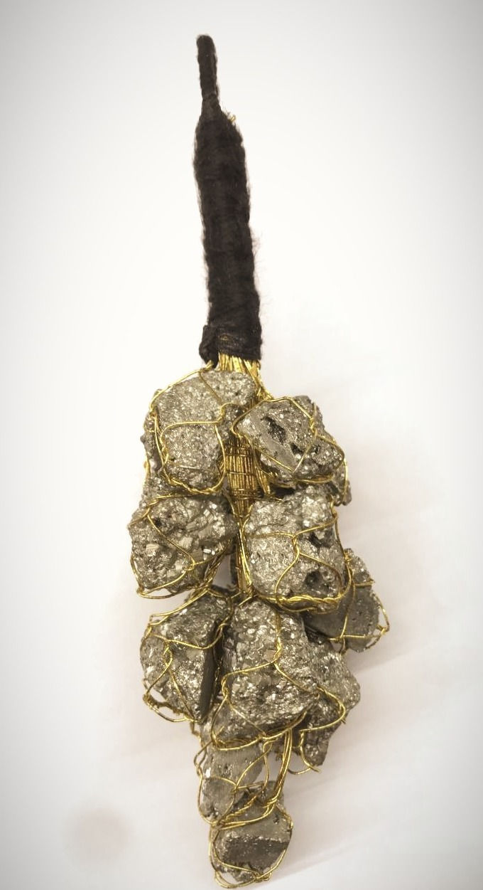 Thumbnail: Natural Pyrite Grapes