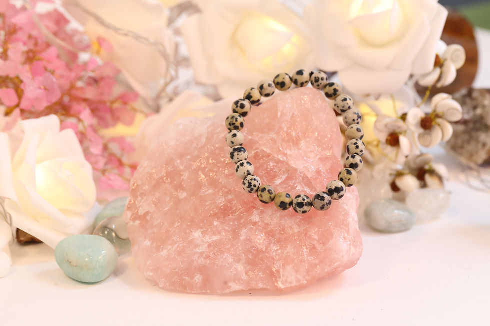Thumbnail: Dalmatian Jasper Bracelet