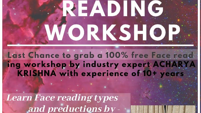 Last Chance to Learn Face Reading by Acharya Krishna 