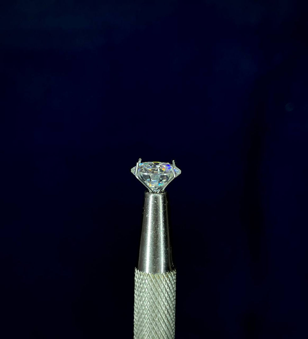 Thumbnail: Natural Moissanite-2.25 Ratti Gemstone GRA-394624888