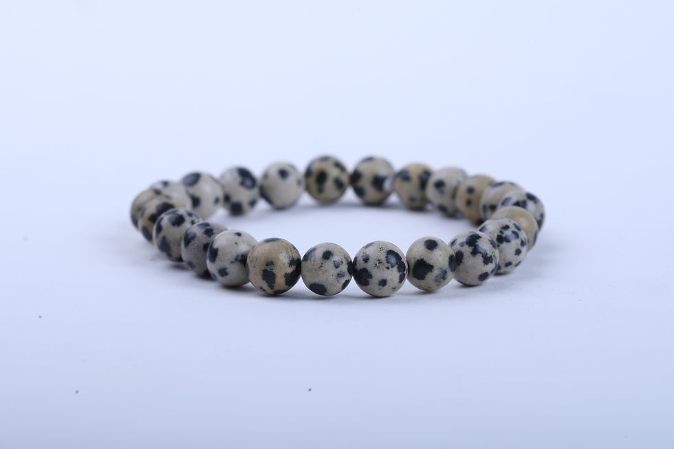 Thumbnail: Dalmatian Jasper Bracelet