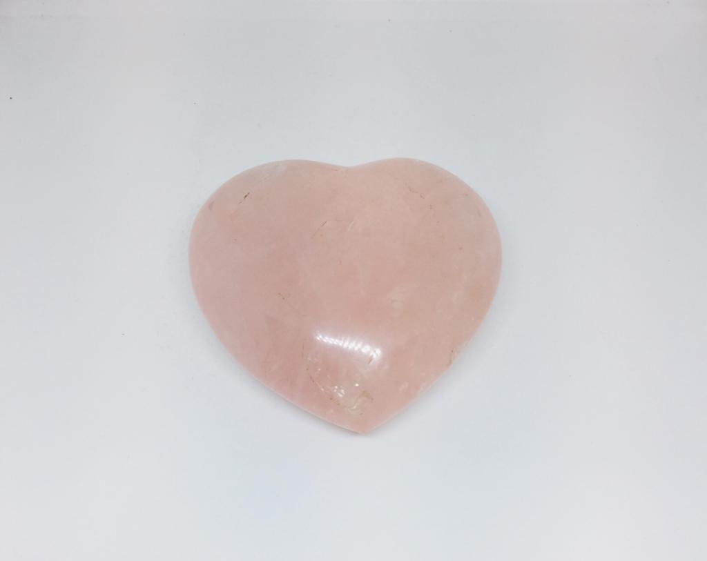 Rose Quartz Heart Big