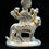 Thumbnail: Durga Maa Silver Forming Idol