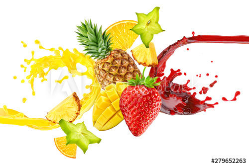 Arranged Food and Objects