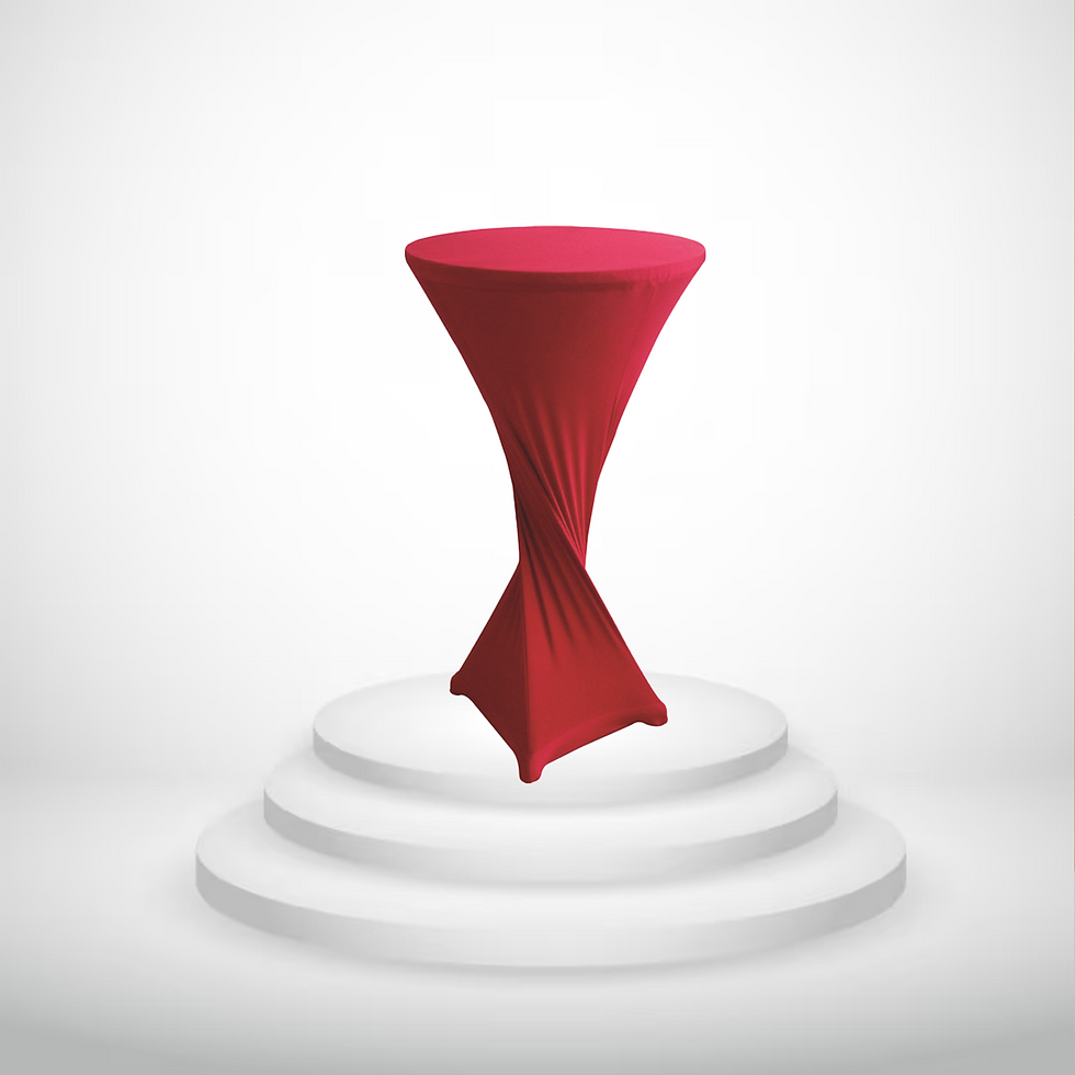 Hotel Party Spandex Cocktail Table Cover