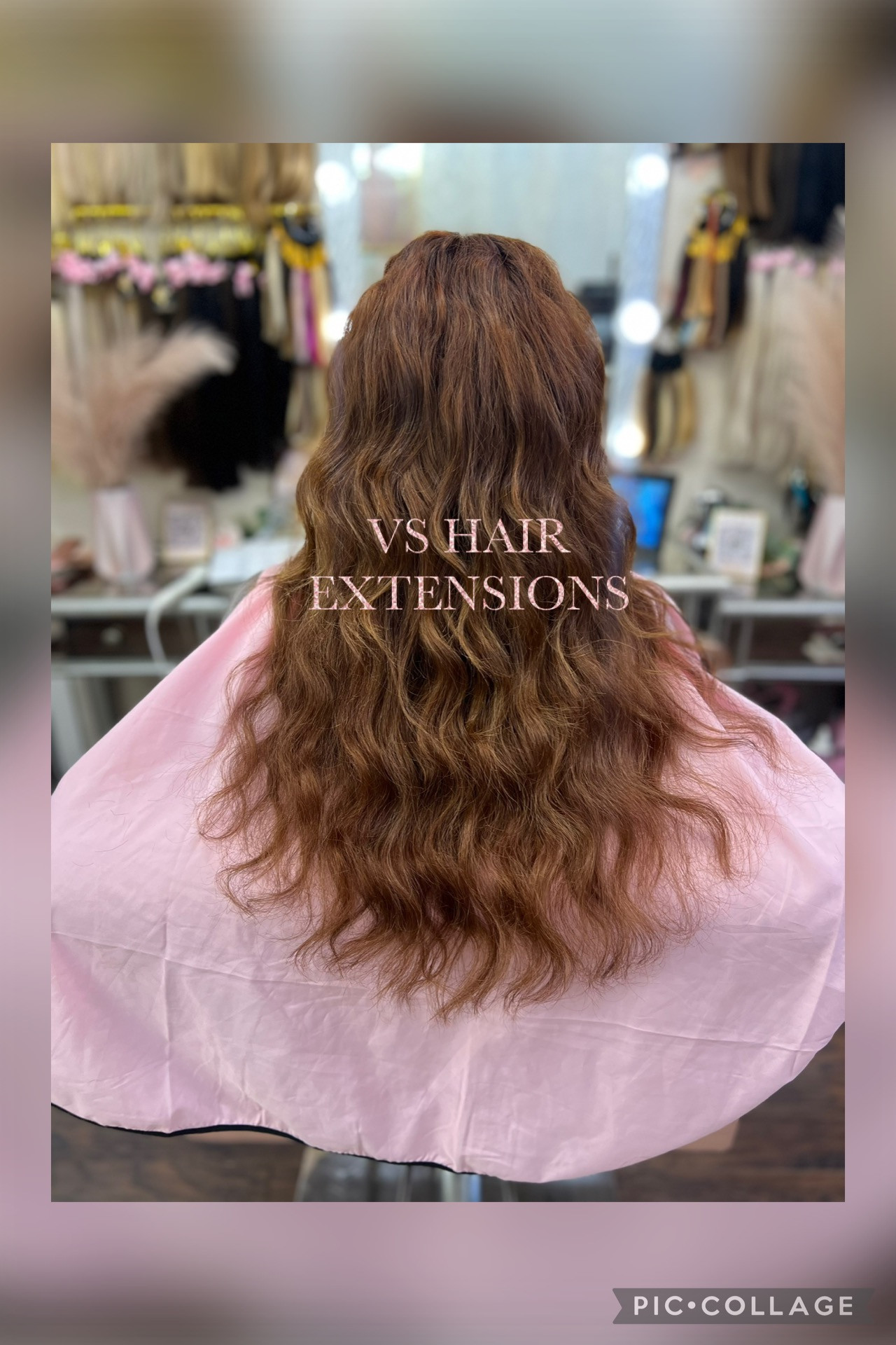 3 packs of hair extensions 