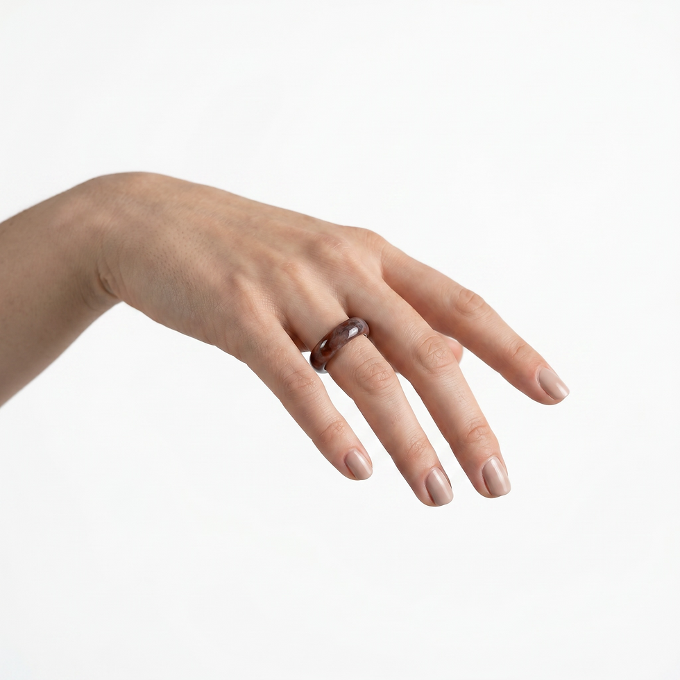 Miniatura: Anillo Naturals Ágata Hindú
