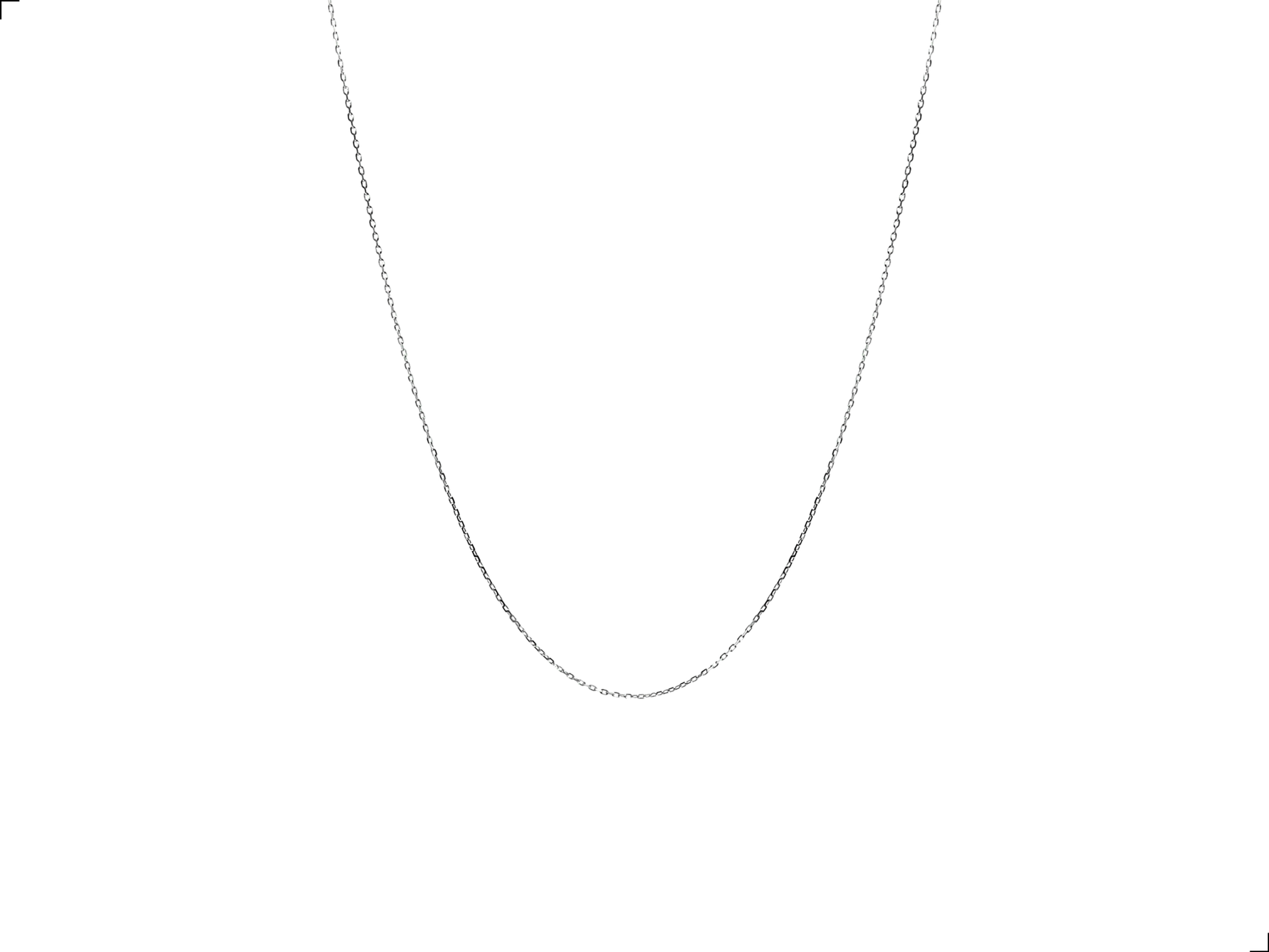 Cadena Plata 1ra Ley 925 Grill Oval 50 Cms