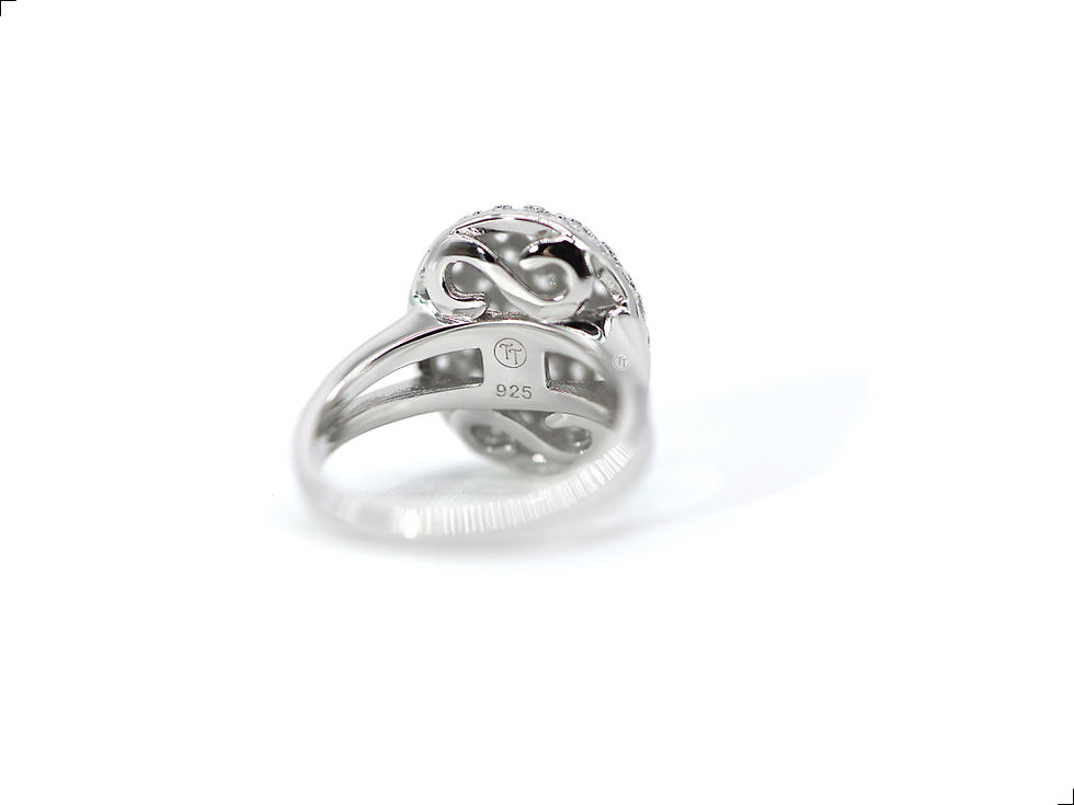 Miniatura: Anillo Compromiso Bella Crepusculo Plata De 1ra Ley 925