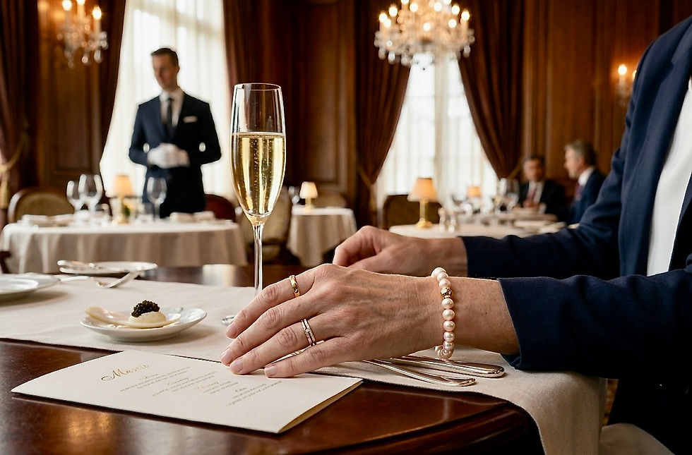 Miniatura: Pulsera Perlas Salmón Oro Italiano 14k