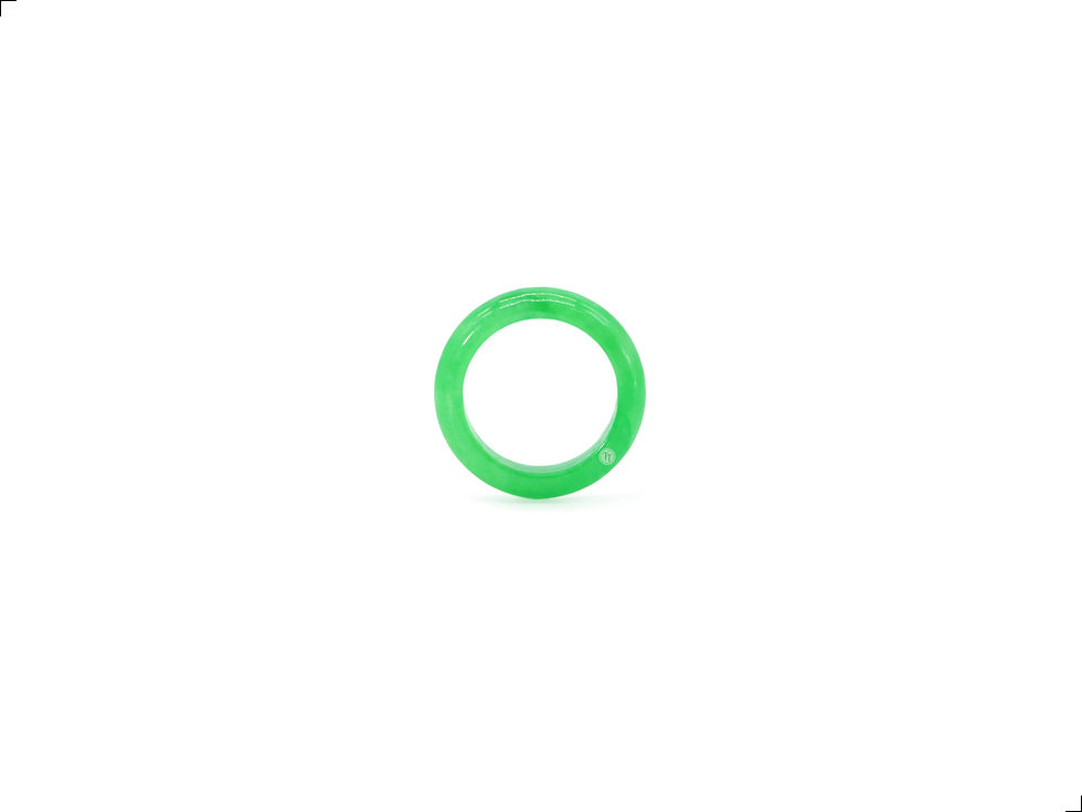 Miniatura: Anillo Jade Heitan Round