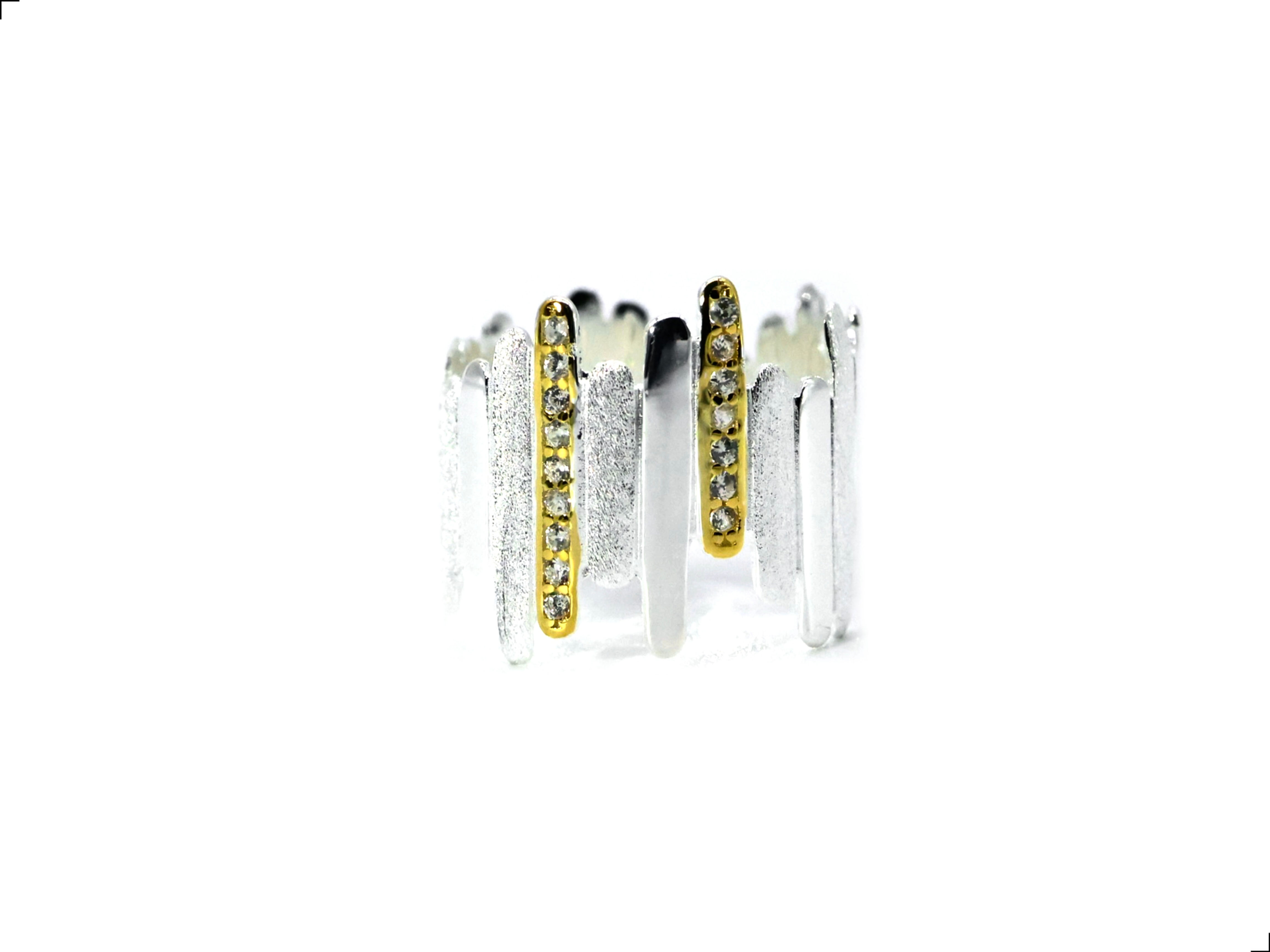 Anillo Plata 1ra Ley 925 Topacios Orizzonte