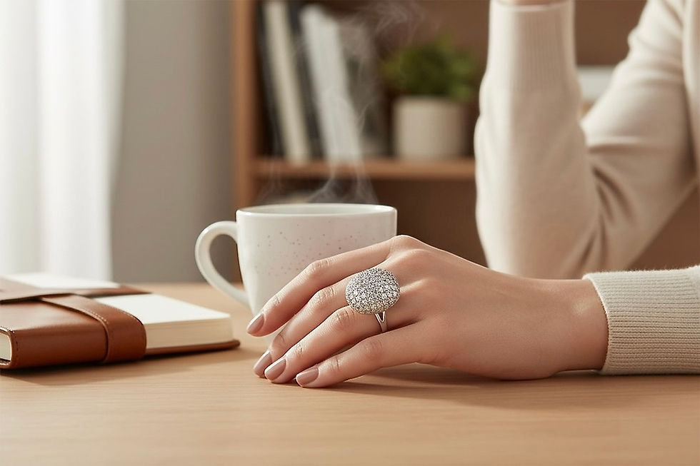 Miniatura: Anillo Compromiso Bella Crepusculo Plata De 1ra Ley 925