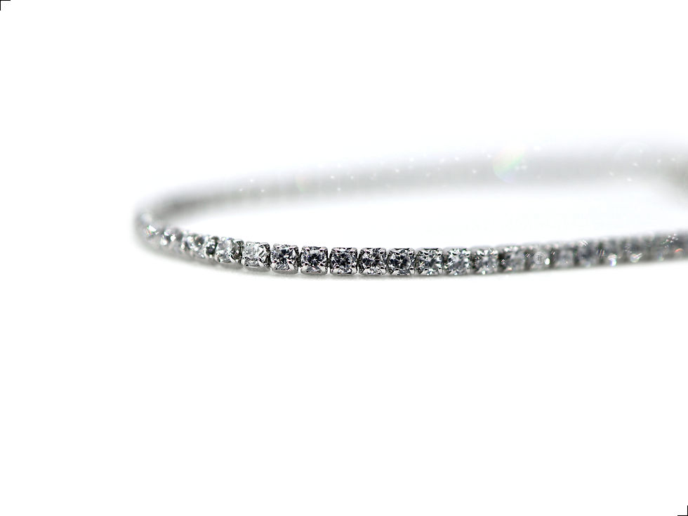 Miniatura: Pulsera Tenis Plata 1ra Ley 925 Zirconias Suizas Asro