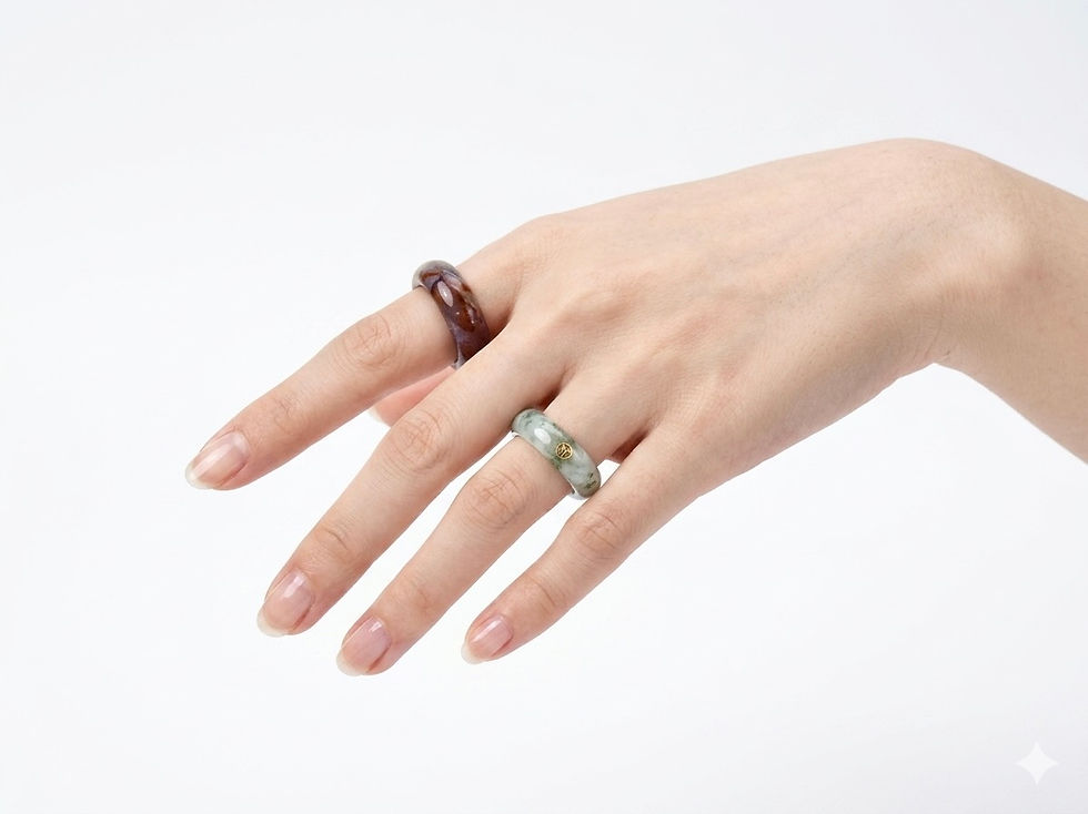 Miniatura: Anillo Naturals Ágata Hindú