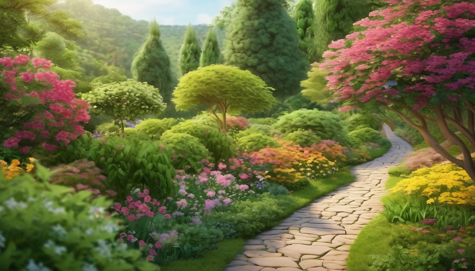 Garden Meditation Walk Experience