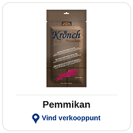 een icoon met een link naar het overzicht van verkooppunten van Kronch pemmikan energiereep voor honden