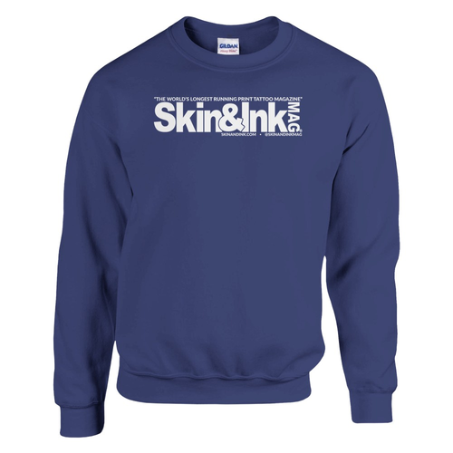 Skin & Ink Classic Logo Unisex Crewneck Sweatshirt | Gildan