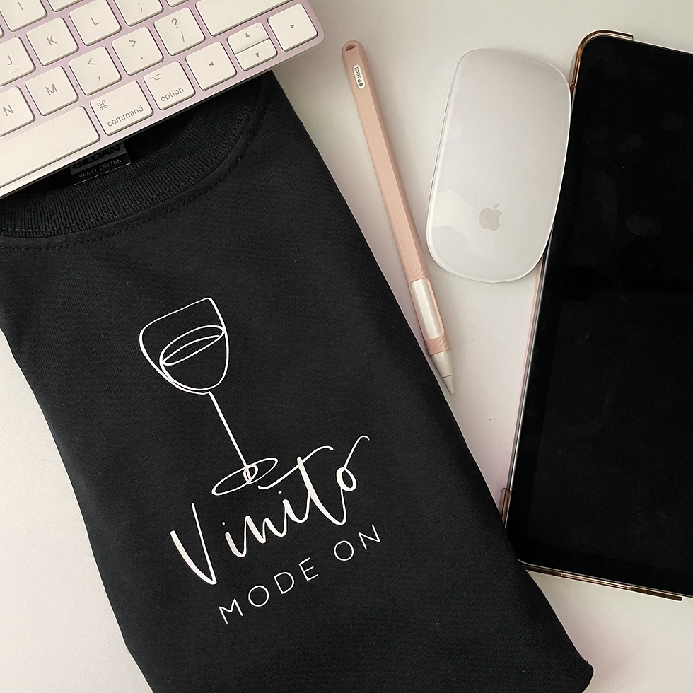 Thumbnail: T- shirt Mode On , diseño monolinea, personaliza tu estilo, Mood T-shirt