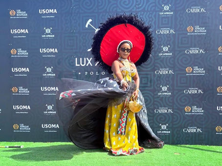 iSintu saMahlabezulu Celebrates Thandiwe Bianca Mpala's Best Dressed Victory at Lux Afrique Polo Day 2026