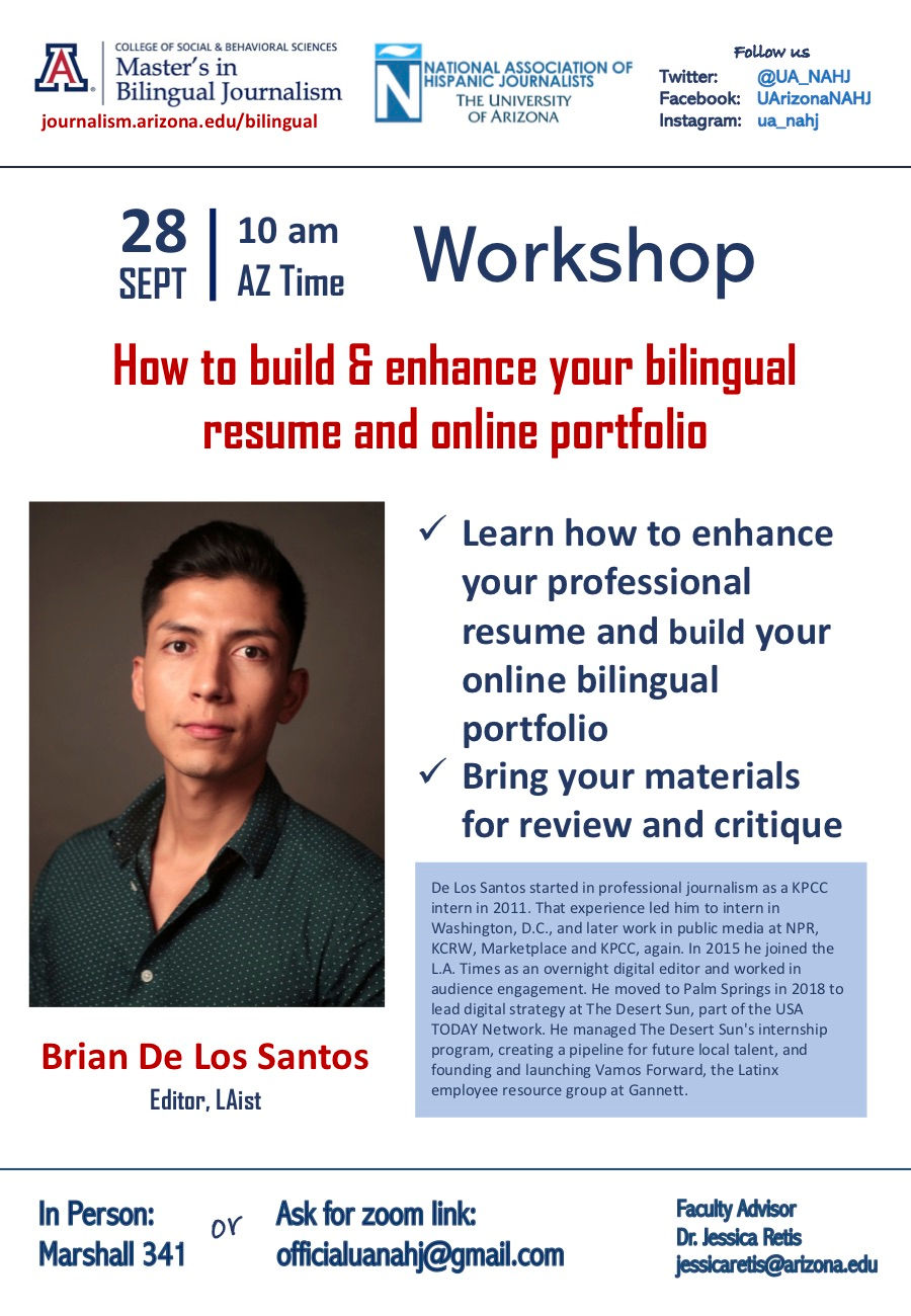 How to Build & Enhance Your Bilingual Resume and Online Portfolio