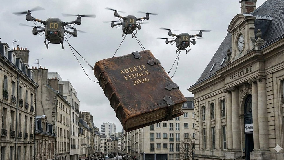 Nouvel arrêté espace 2026 pour les vols de drones en France : il est publié !