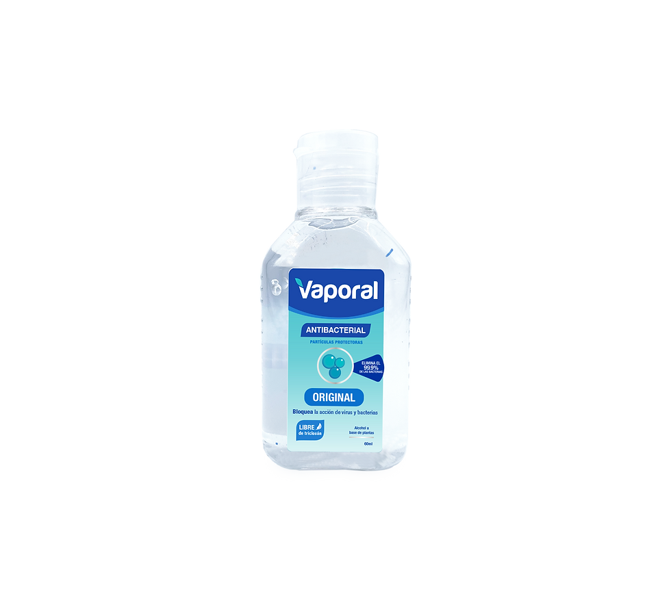 Gel Antibacterial Original 60 ml-(Caja 12 unidades)