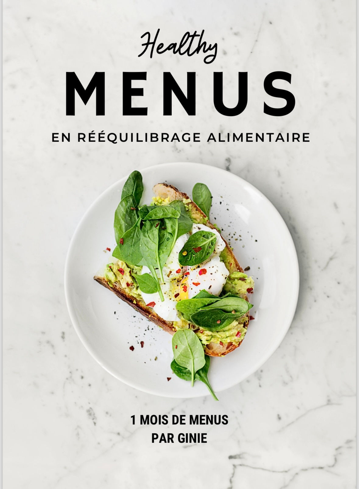 Menus en rééquilibrage alimentaire