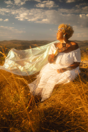 ensaio feminino artístico e autoral na Chapada dos Veadeiros