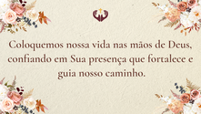 Oração de Outubro: louvado sejas, meu Senhor, que faze resplandecer nas criaturas o teu infinito amor