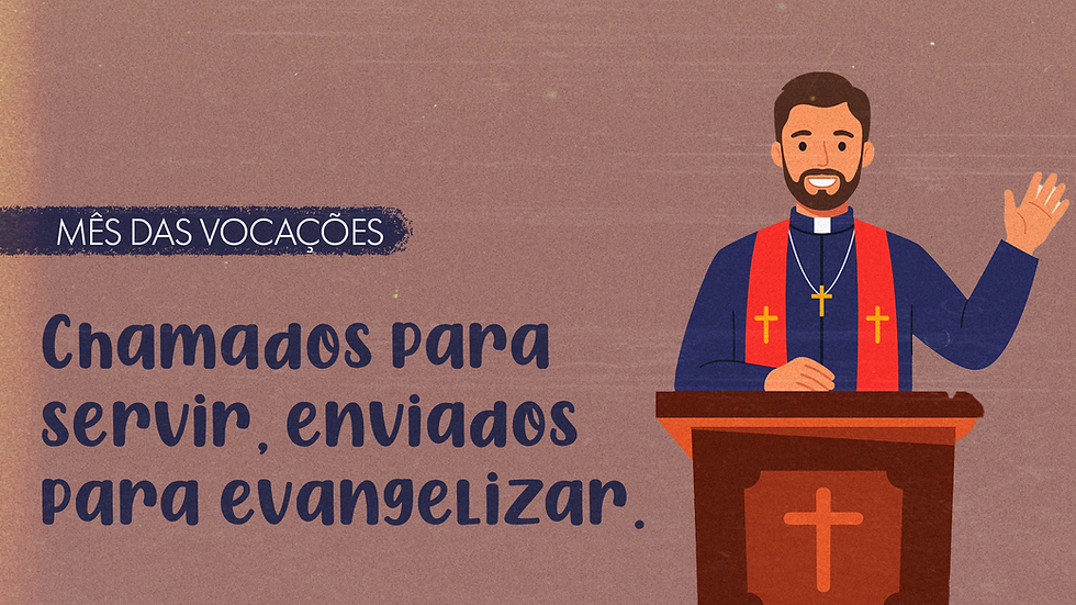 A vocação sacerdotal: chamados para servir ao povo de Deus