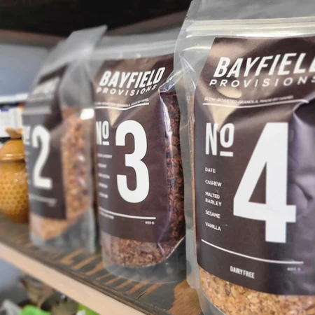 Slow Roasted Small Batch Granola.