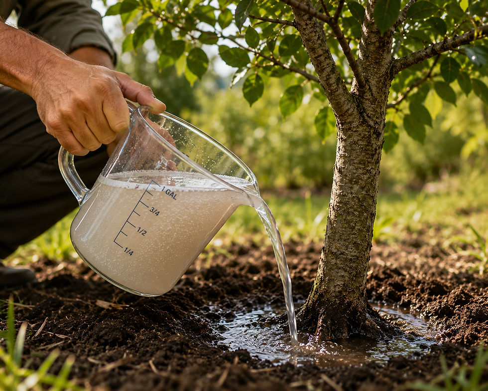 Covered in Fertilizer