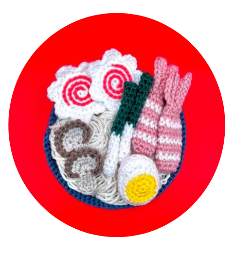Ramen Bowl Crochet Pattern