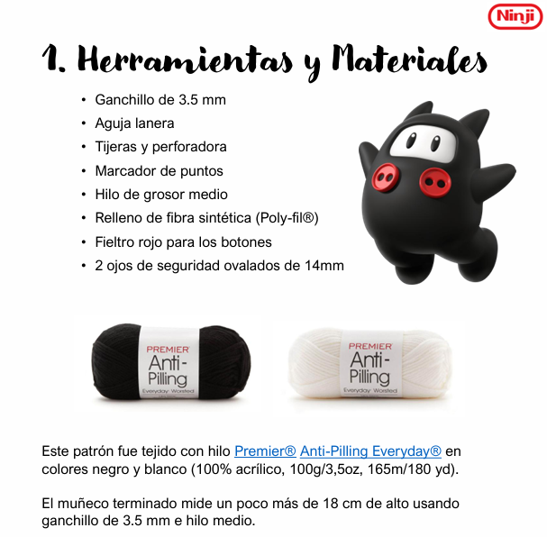 Thumbnail: Ninji Amigurumi Crochet Pattern | English - Español