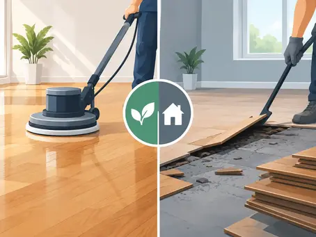 When Floor Restoration Beats Replacement