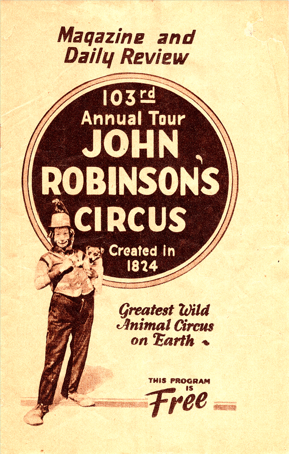 John Robinson's Circus Program - 1926a.png
