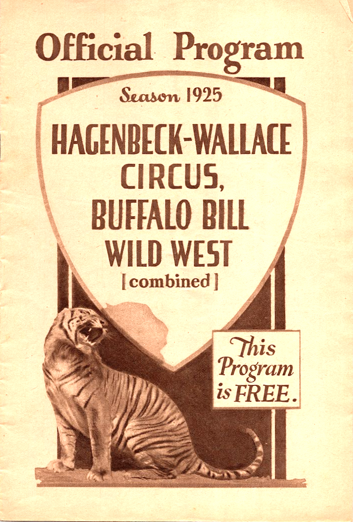 Hagenbeck-Wallace Circus Program - 1925a.png