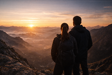 Morning light on the mountain peak.png
