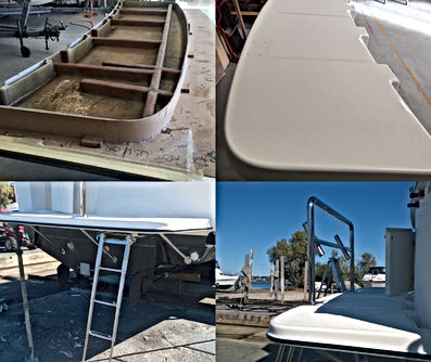 custom swim platform