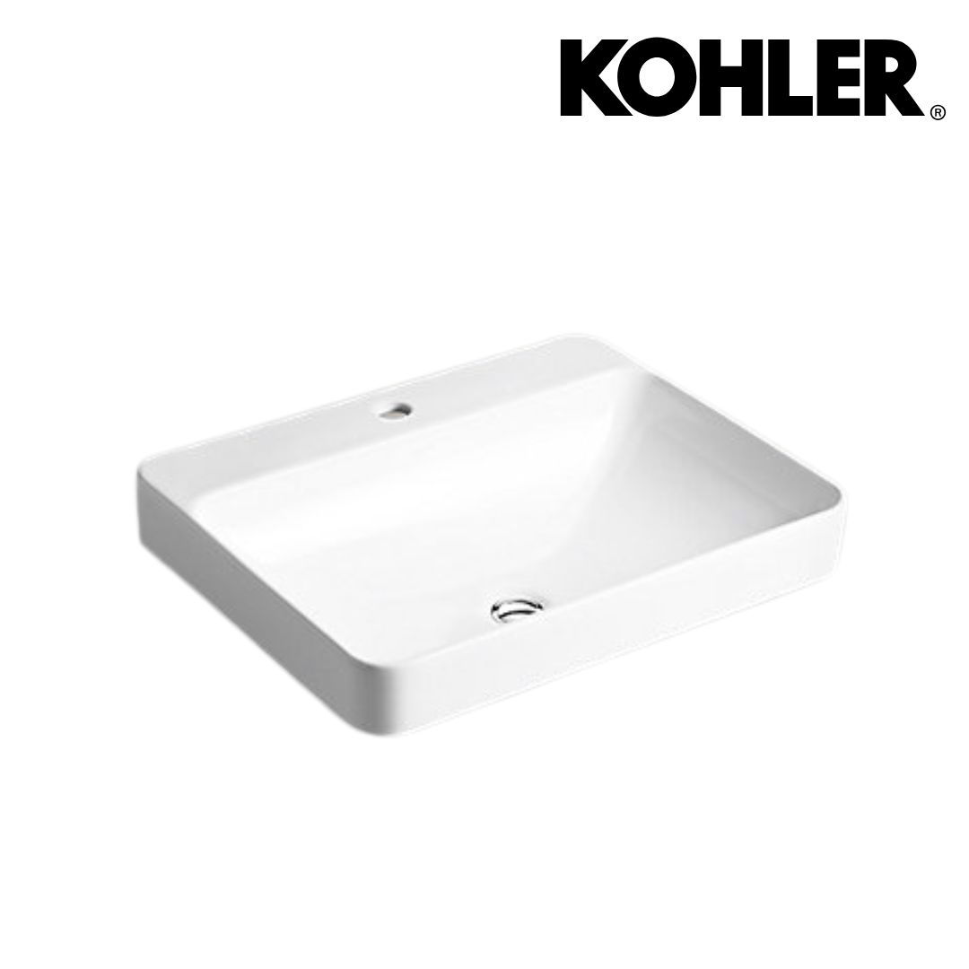 KOHLER Forefront 單孔長方形獨立盆-K-2660T-1-0