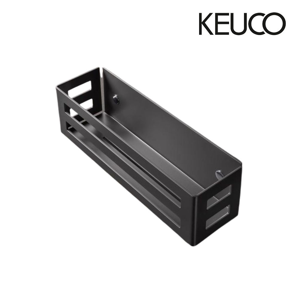 縮圖：KEUCO Black Selection Plan 置物籃 KU24954370000
